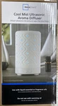 Mainstays Cool Mist Ultrasonic Fragrance Aroma Diffuser - White. Fixed Price $7.00.