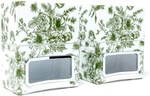 Set Of 2 Electric Plug Diffusers: Homeworx By Harry Slatkin (green Toile). Fixed Price $9.99.