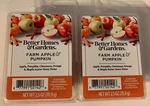 Lot Of Better Homes & Gardens Wax Melts Farm Apple Pumpkin 2.5 Oz Ea. Fixed Price $9.00.