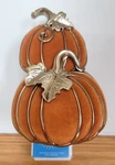 Bath & Body Works Velvet Stacked Pumpkin Light Up Wallflower Plug. Fixed Price $18.99.