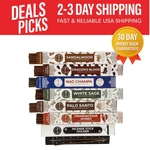 Essential 120 Incense Sticks For Meditation & Spirituality - Includes Holder. Fixed Price $23.99.