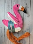 Flamingo Durable Long Rope Dog Toy - Buddy *new* Sqeaks Crinkles. Fixed Price $29.97.