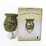 Green Ivy Style Ceramic Plug In Scented Wax Melt Tart Warmer Nightlight. Fixed Price $16.99.