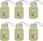 Yankee Candle Car Jar Air Freshener Fragrance, Sage & Citrus, 6 Packs. Fixed Price $18.61.