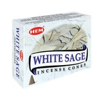 White Sage Cones Pack Of ,10 Each Total 120 -hem Incense. Fixed Price $16.45.