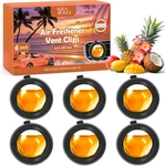 Hawaiian Car Air Freshener Vent Clips 6 Pack Long Lasting 180 Days Scent Relief. Fixed Price $14.98.