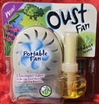 Oust Portable Fan Outdoor Scent Eliminates Odors Discontinued Vintage New Sealed. Fixed Price $14.99.