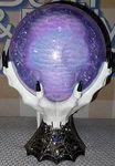 Bath & Body Works 2024 Crystal Ball Skull Projector Wallflower Plug In. Fixed Price $34.99.