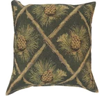 Paine's Balsam Fir Filled Tapestry Pine Cone Branch Sachet Pillow 12" Christmas. Fixed Price $59.50.
