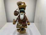 Kwo Figure Wooden Incense Smoker 23 Cm. Excellent Condition. Fixed Price $98.98.