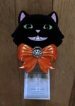 Bath And Body Works Spooky Black Vampire Cat Nightlight Wallflower Scent Control. Fixed Price $22.50.