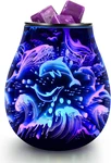 3D Dolphin Glass Electric Wax Warmer For Scented Melts. Fixed Price $22.76.
