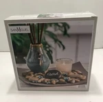 San Miguel Reverie Reed Garden Set 708503, Pomeroy Collection, Complete, Niob. Fixed Price $29.99.
