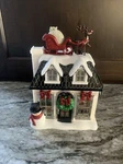 Bath & Body Works Santa Holiday House Projector Wallflower Plug Nightlight. Fixed Price $50.69.