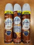 3 Cans: Glade Air Freshener Room Spray *cashmere Woods* 8OZ (0627) E2B. Fixed Price $16.99.