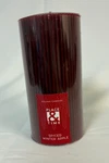 Place & Time Holiday Pillar Red Candle Spiced Winter Apple Scent New 6 Inches. Fixed Price $10.99.