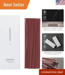 Kyoto Sandalwood Incense Sticks - Japanese Temple Aroma, Ideal For Relaxation.... Fixed Price $30.76.