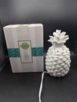 Scentsy Southern Hospitality White Ceramic Pineapple Electric Warmer Retired. Fixed Price $17.99.
