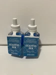 Lot Of 2 Bath & Body Works Eucalyptus Rain Refills. New. Fixed Price $7.99.