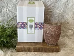 Scentsy Glass Glitter Rose Gold Mini Warmer Wall Plug Replacement No New. Fixed Price $24.99.