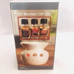 Essential Fragrance Gift Set-warmer And 3 Scented Oils-fast Shipping!. Fixed Price $14.99.