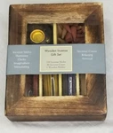Flora Classic Wooden Incense Gift Set Sticks, Cones & Holder. Fixed Price $23.99.