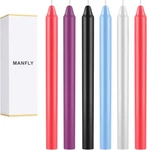 Low Temperature Candles, Soy Scented Candle, Couple Wax, 6 Pcs, Black. Fixed Price $14.76.