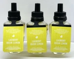 New 3-PACK Laundry Room Lemon Wallflower Refill Bulbs Sealed Bath & Body Works. Fixed Price $24.99.