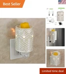 Versatile Plug-in Wax Melt Warmer Coral Pattern Diffuser For Home & Spa. Fixed Price $28.99.