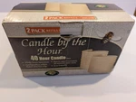 Candle By The 40-HOUR 2 Pack Refill Natural Yellow Nos. Fixed Price $25.00.