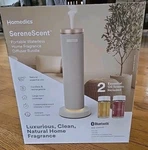 Homedics Serenescent Armh 972BE Fabric Diffuser Beige New Led App. Fixed Price $90.00.
