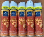 5 Glade Limited Edition Air Freshener Aerosol Spray Golden Pumpkin & Spice 8.3OZ. Fixed Price $14.99.