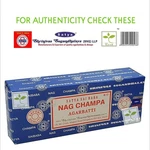 Satya Sai Baba Nag Champa Sticks 250G (worlds Largest Exported Incense). Fixed Price $15.20.