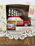 Red Station Wagon Car Room Christmas Wax Warmer Scentsationals Holidays Winter. Fixed Price $39.95.