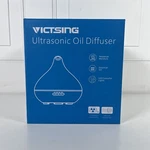 Victsing Ultrasonic Oil Diffuser Quiet Wood Grain Look Nbu. Fixed Price $19.99.