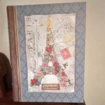 Punch Studio Paris Eiffel Tower Decorative Box Multicolor Floral Storage. Fixed Price $20.00.