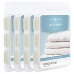 Candle Warmers Etc 2.5OZ Fresh Linen Classic Wax Melts 4PACK, 30 Hr Home Scent. Fixed Price $26.09.