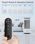 Censtech Evaporative Air Cooler, Swamp Conditioner W/ 12H Timer. Fixed Price $89.99.