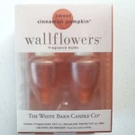 White Barn Bath & Body Works Sweet Cinnamon Pumpkin Wallflower Refills 2 Bulbs. Fixed Price $18.90.