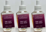 3 Bath & Body Works Pink Fairy Gum Drop Wallflowers Scented Oil Bulb Refills. Fixed Price $27.59.