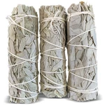Bholi Sage Plus White Sticks Pack Of 3, Smudge Kit 4 Inch,. Fixed Price $12.06.