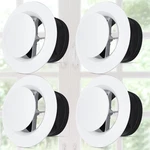 4PCS 8IN Air Abs Adjustable Soffit Vents Round Ceiling Diffuser. Fixed Price $39.06.