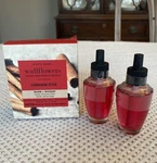 2 Pack Wallflowers Cinnamon Stick Refills Warm Woodsy Bath Body Works White Barn. Fixed Price $14.99.