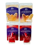 4 New Joy Mangano Forever Fragrant Car Air Freshener Apple Cinnamon Vanilla Bean. Fixed Price $24.95.