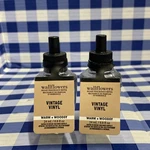 2X Vintage Vinyl Wallflower Refill Bulbs - Bath & Body Works 0.8 Oz. Fixed Price $21.88.