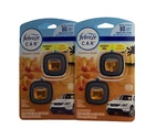 (lot Of 4) Febreze Car Vent Clip Air Freshener, .07 Fl. Oz Each -hawaiian Aloha. Fixed Price $23.09.
