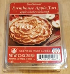 1PK/6PC: Scentsationals Farmhouse Apple Tart Scented Wax Cube Melts, 2.5 Oz. Fixed Price $9.99.