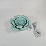 Scentsy Petal Green Rose Flower Electric Wax Warmer Home Fragrance Decor. Fixed Price $34.99.