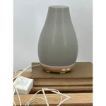 Homedics Ellia ARM-510A Ultrasonic Essential Oil Diffuser Gray Ceramic Wood Base. Fixed Price $31.97.