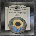 New Box Cobble Creek Garden Stepping Stone Yellow Sunflower Blue Butterfly. Fixed Price $15.71.